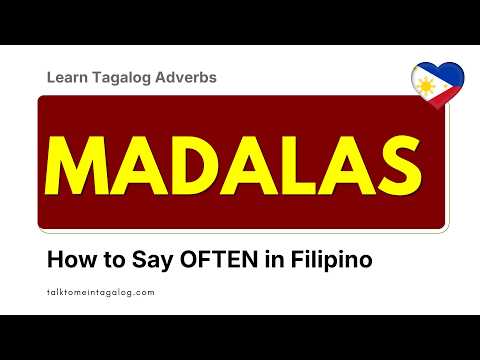 How to Say RARELY or RARE in Tagalog | BIHIRA in English