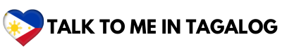Talk To Me In Tagalog - Official Logo