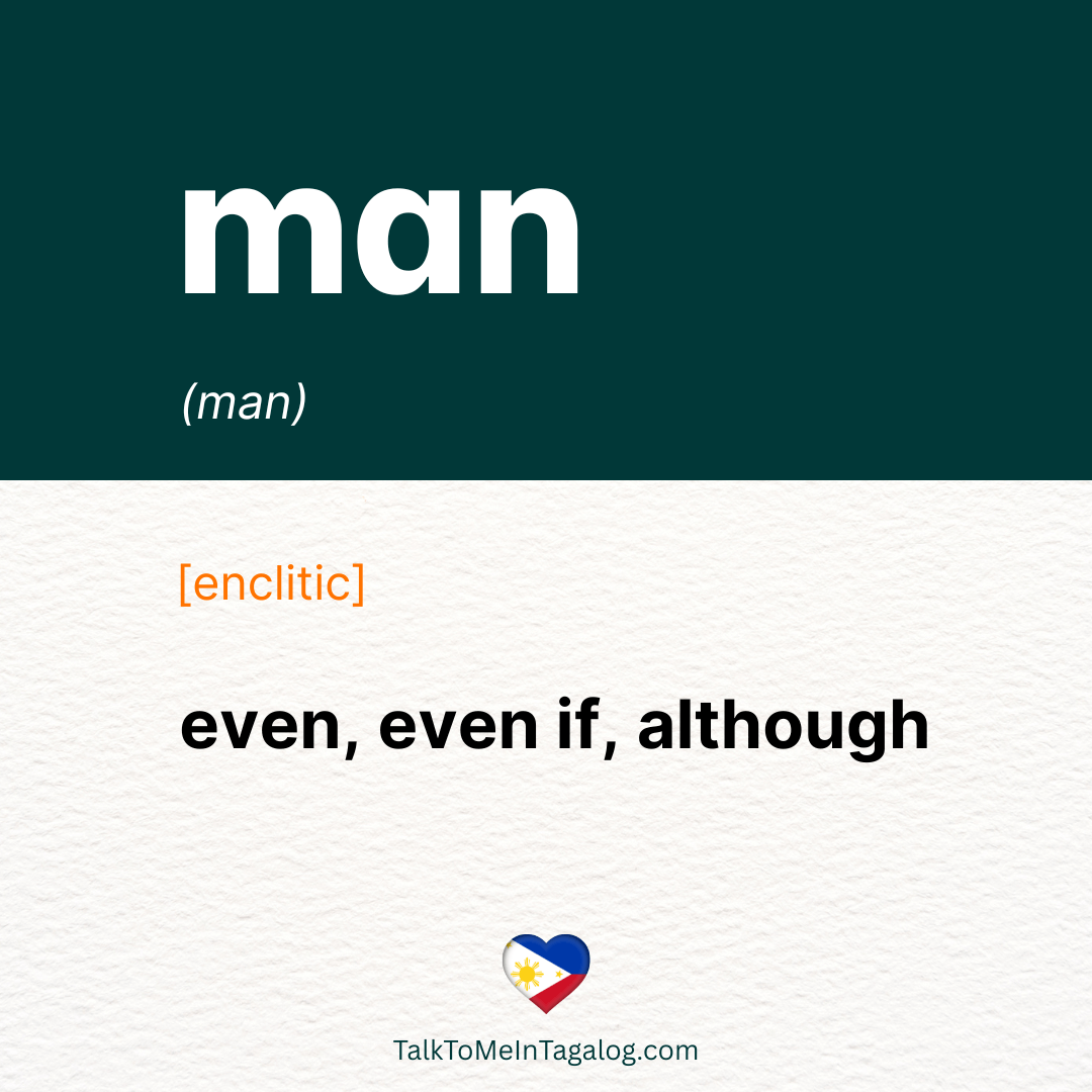 EVEN in Tagalog