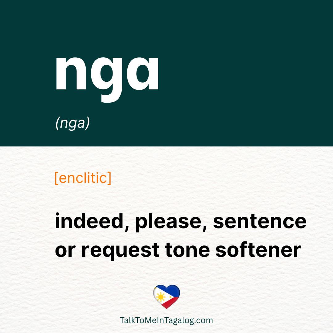 NGA in Tagalog