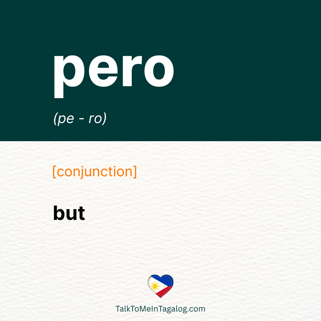 BUT in Tagalog